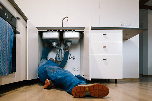Professional Leak Detection technician working in Statesville, NC